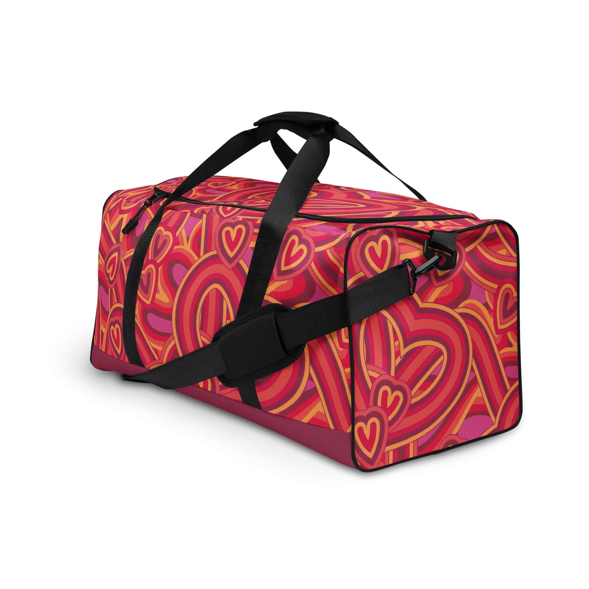 VIBES Reisetasche | HEARTS - handgefertigt nur €109.- | Time Of Vibes