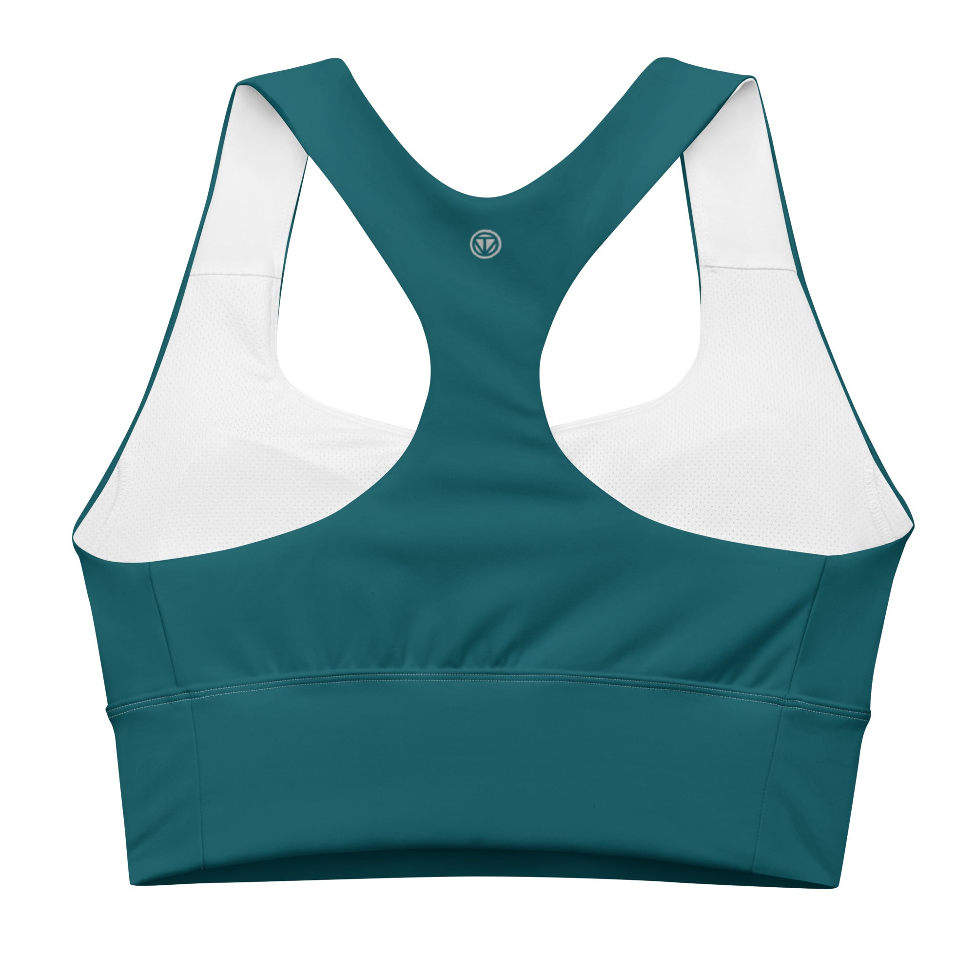 VIBES Longline Sports Bra (Teal)