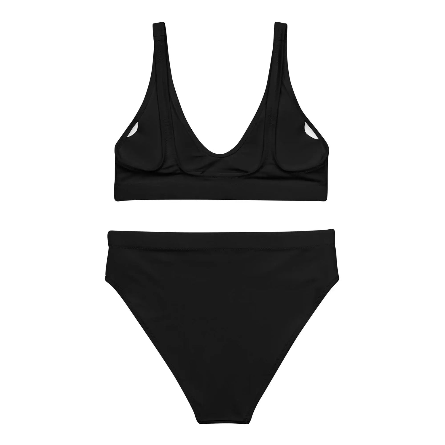 VIBES Hochtaillierter Bikini (Schwarz) €48.00 | Time Of Vibes