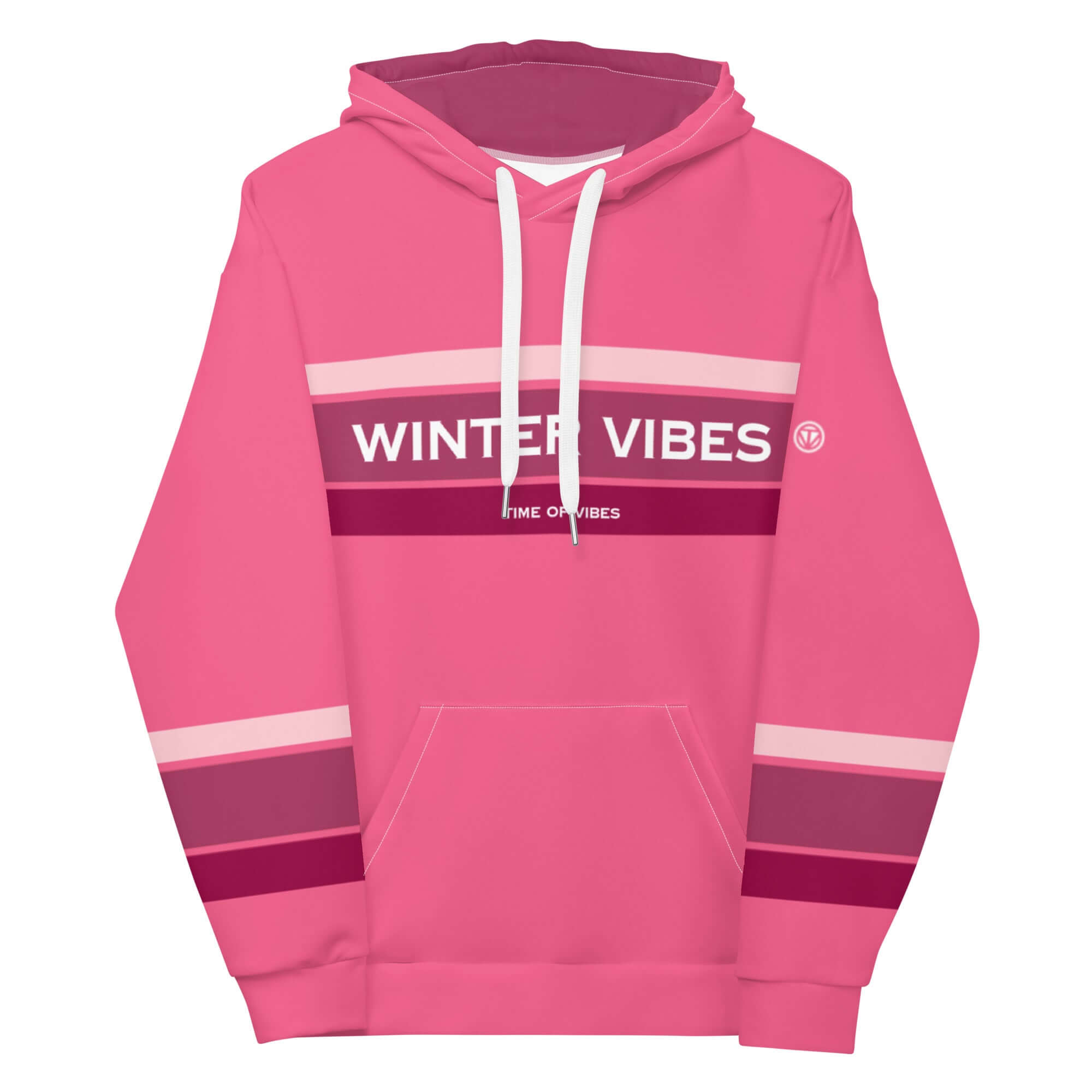 VIBES Premium Kapuzenpullover WINTER (Pink) nur €59.00 | Time Of Vibes