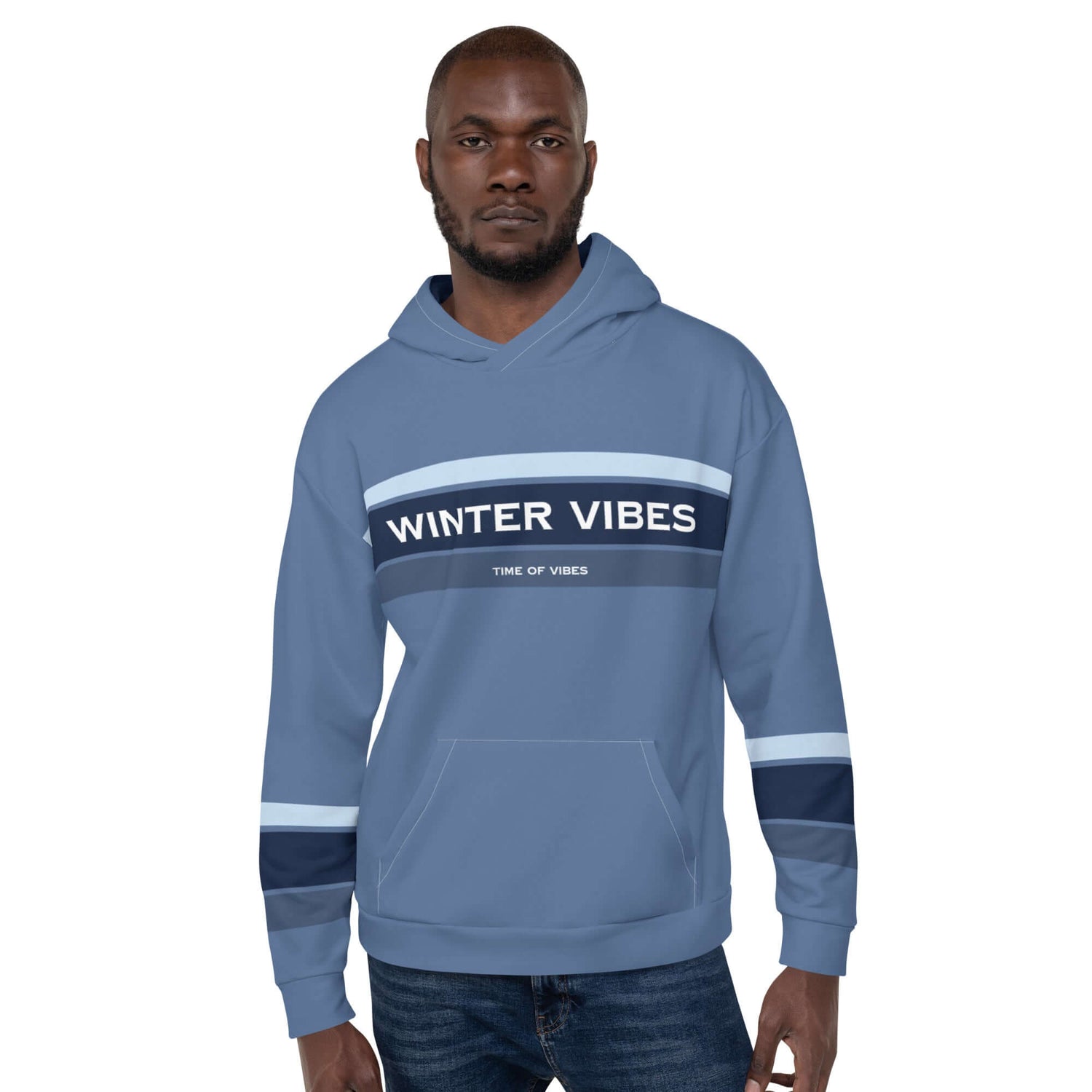 VIBES Premium Kapuzenpullover WINTER (Blau) nur €79.00 | Time Of Vibes