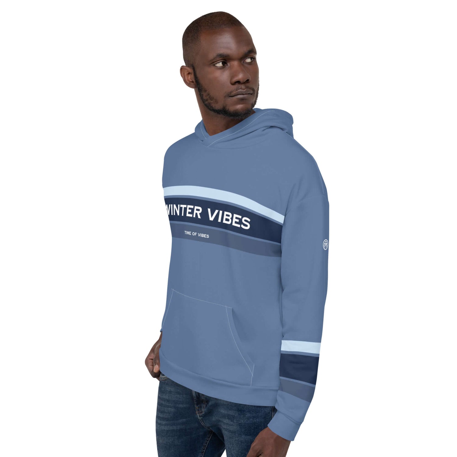 VIBES Premium Kapuzenpullover WINTER (Blau) nur €79.00 | Time Of Vibes