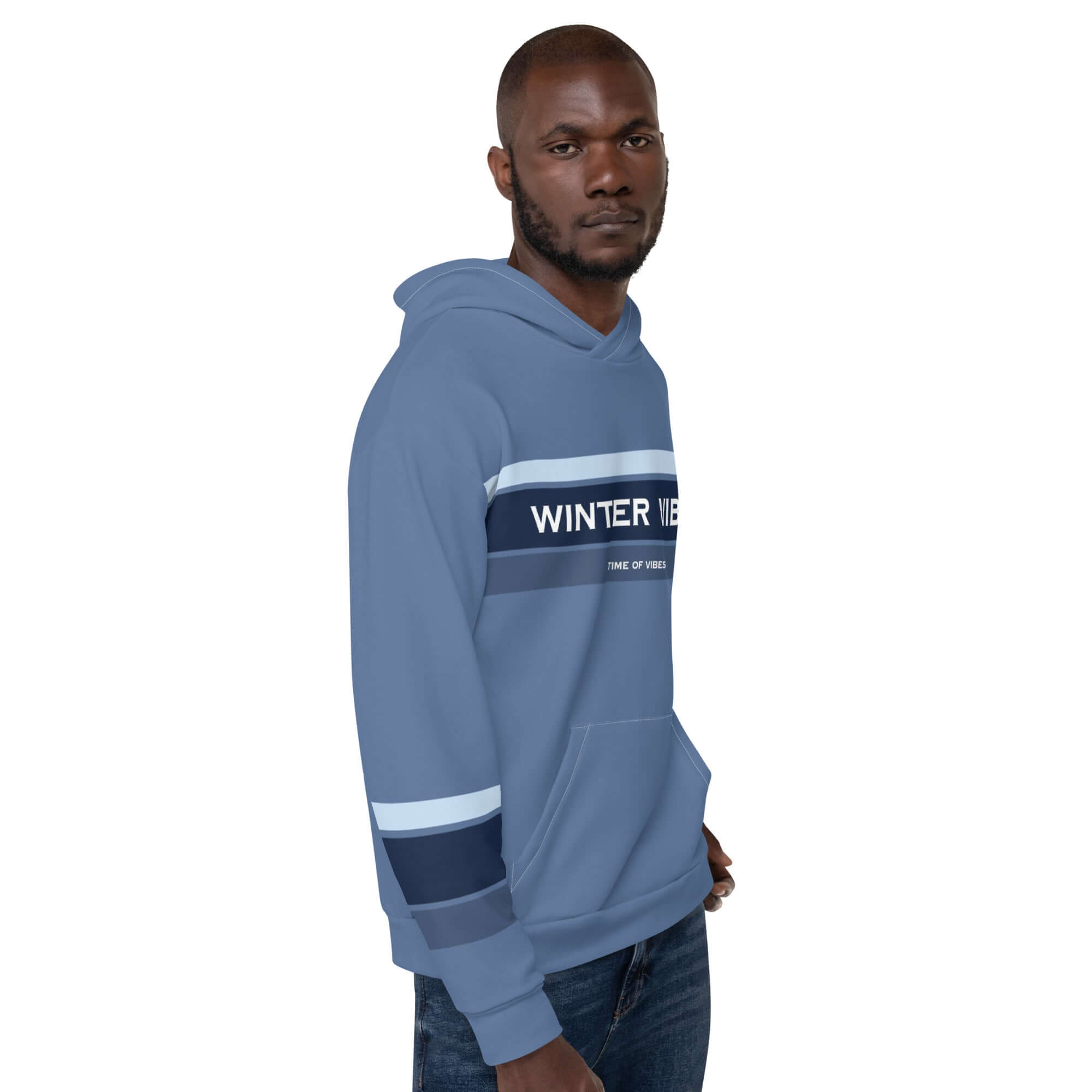 VIBES Premium Kapuzenpullover WINTER (Blau) nur €79.00 | Time Of Vibes