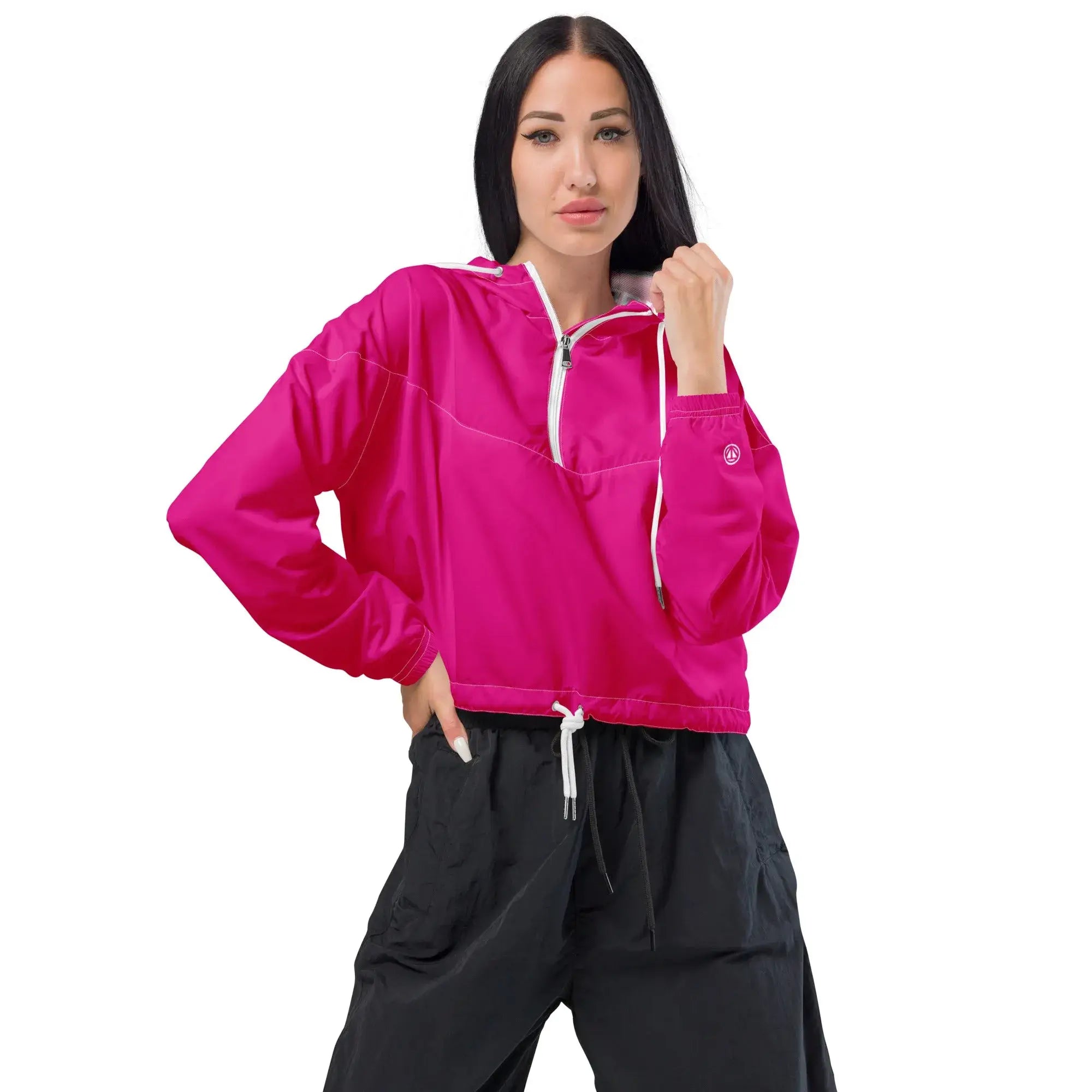 VIBES short windbreaker women (PINK)