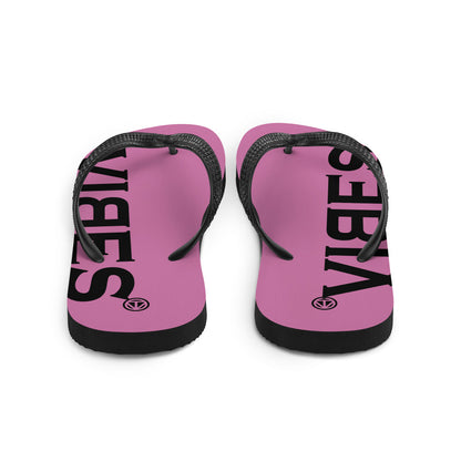 VIBES Flip-Flops (Pink/Schwarz)