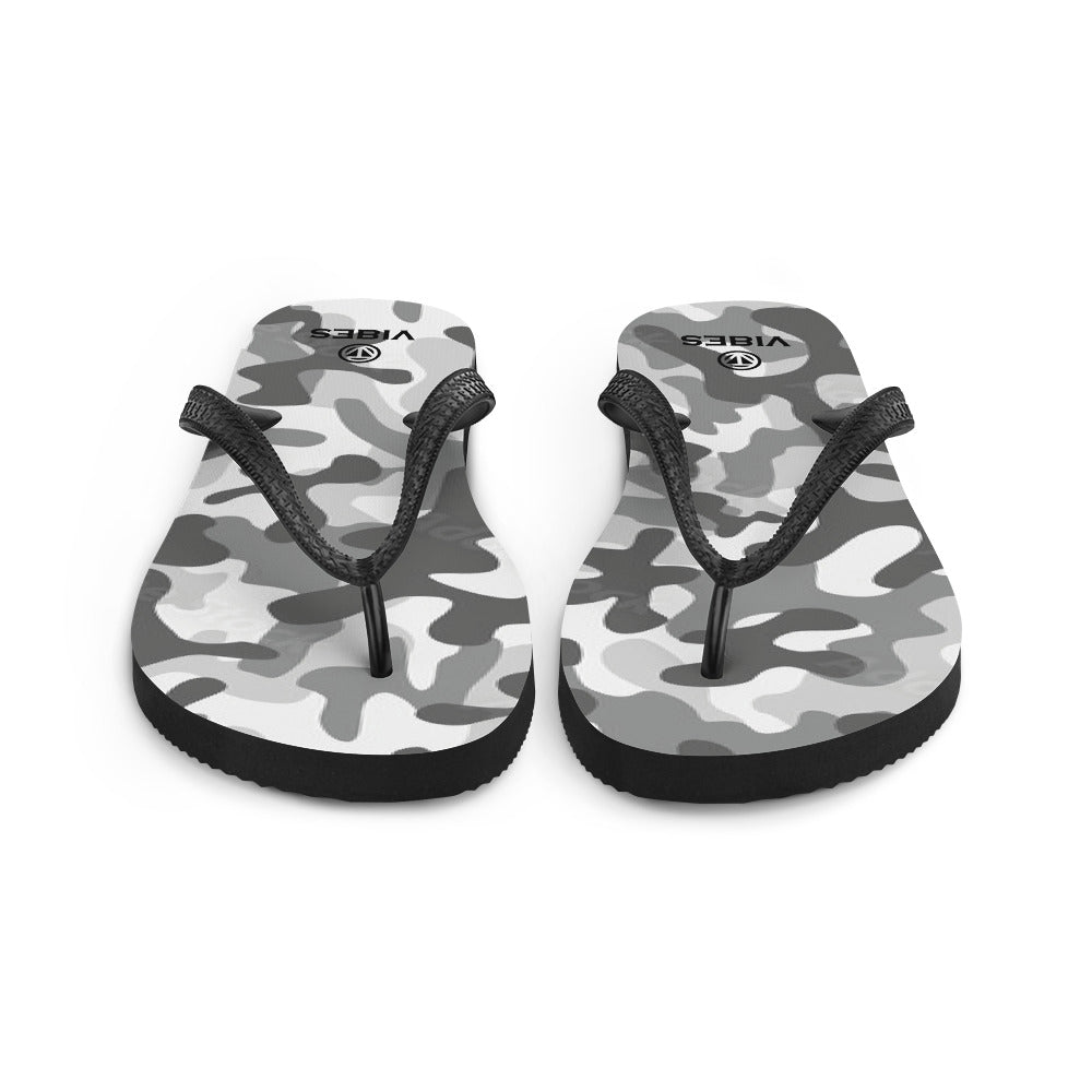 VIBES flip flops | CAMOUFLAGE (Grey)