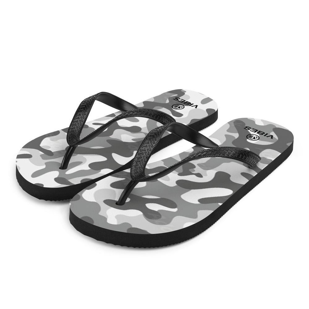 VIBES flip flops | CAMOUFLAGE (Grey)