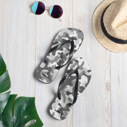 VIBES flip flops | CAMOUFLAGE (Grey)