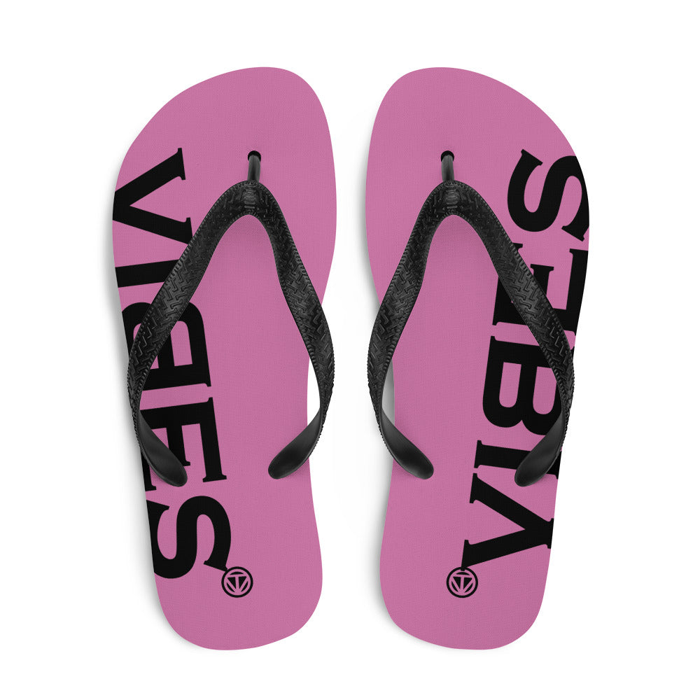 VIBES Flip-Flops (Pink/Schwarz)