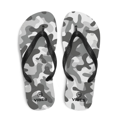 VIBES flip flops | CAMOUFLAGE (Grey)