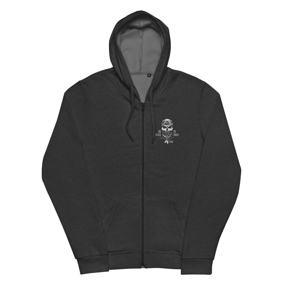 TIME OF VIBES Zip Hoodie PROSTATA (Dunkelgrau) - €69,00