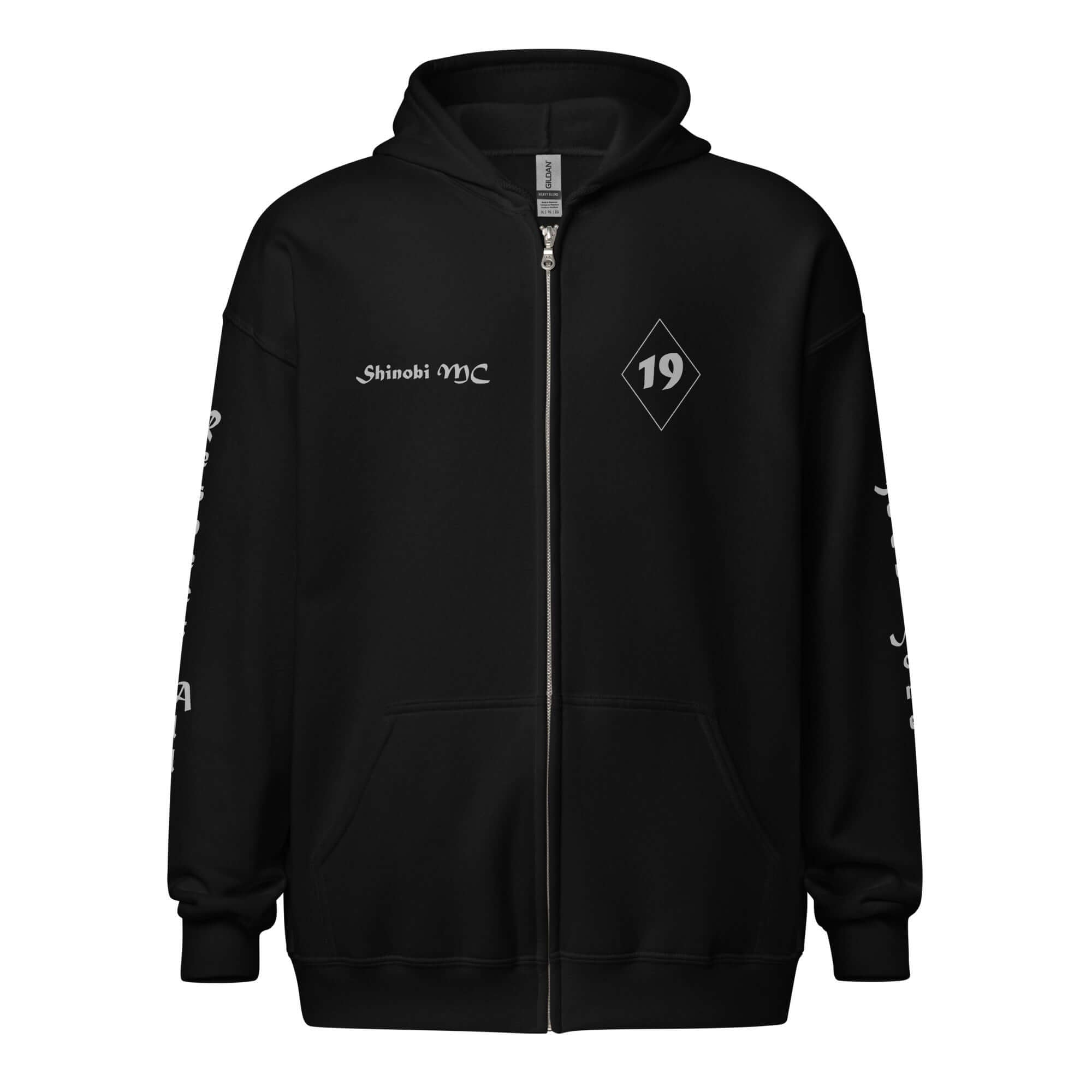 TIME OF VIBES Zip Hoodie SHINOBI 2 - €69,00