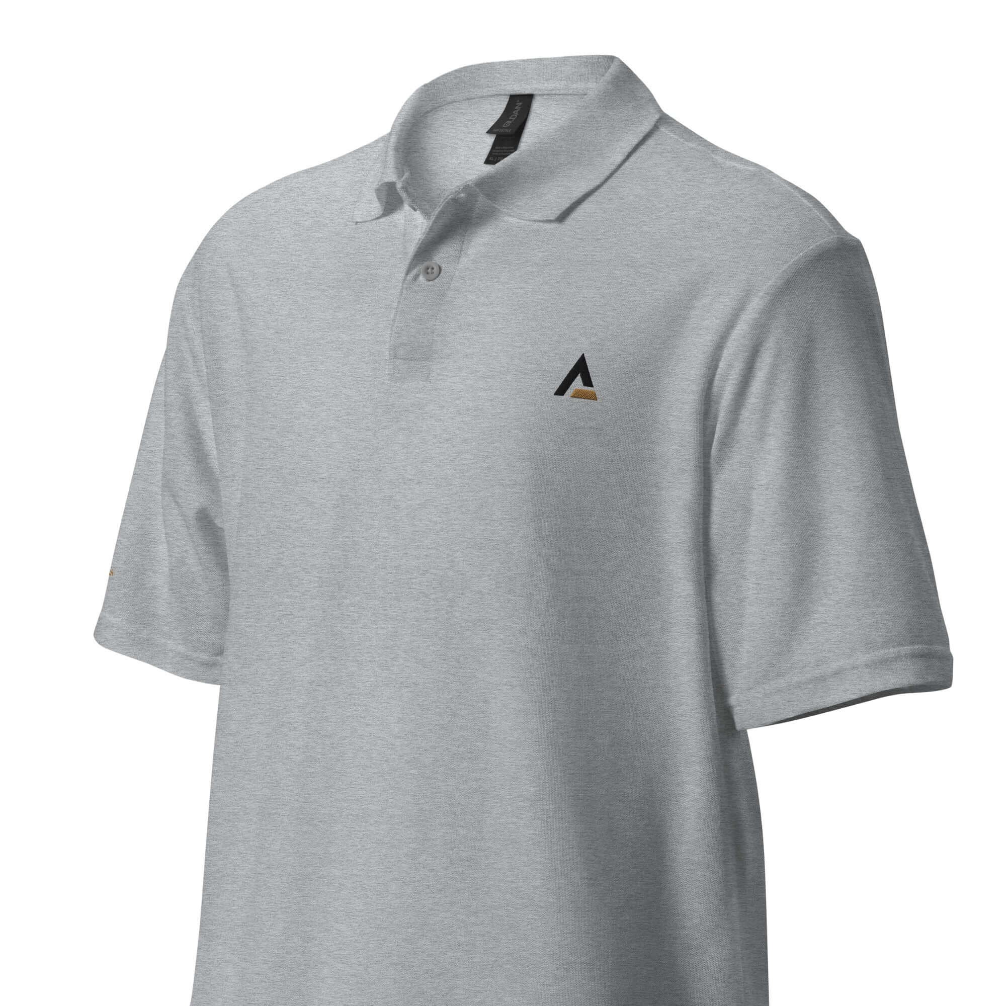 Poloshirt AAA (Grau), Polo Shirt, Time Of Vibes