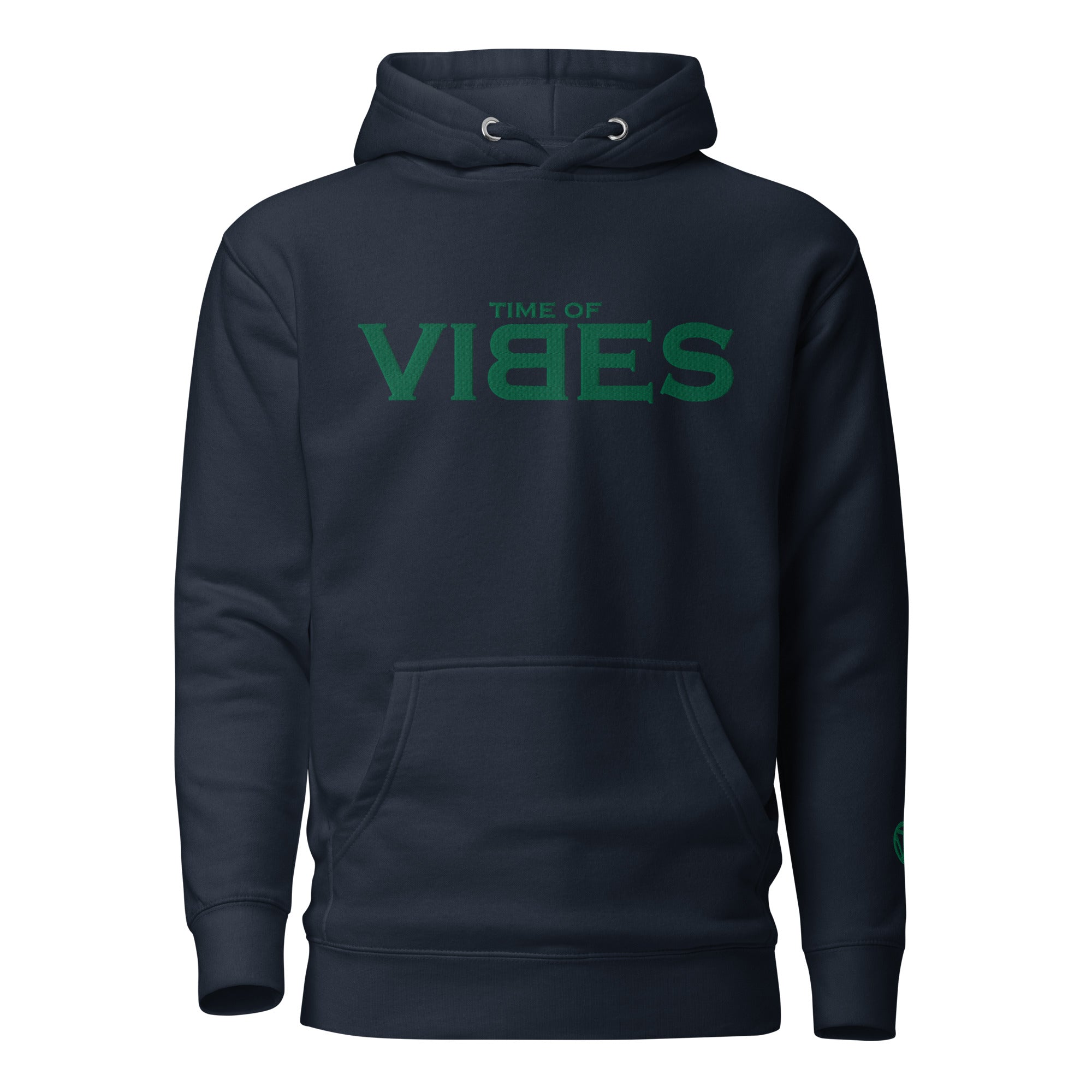 VIBES Hoodie (Navy/Green)