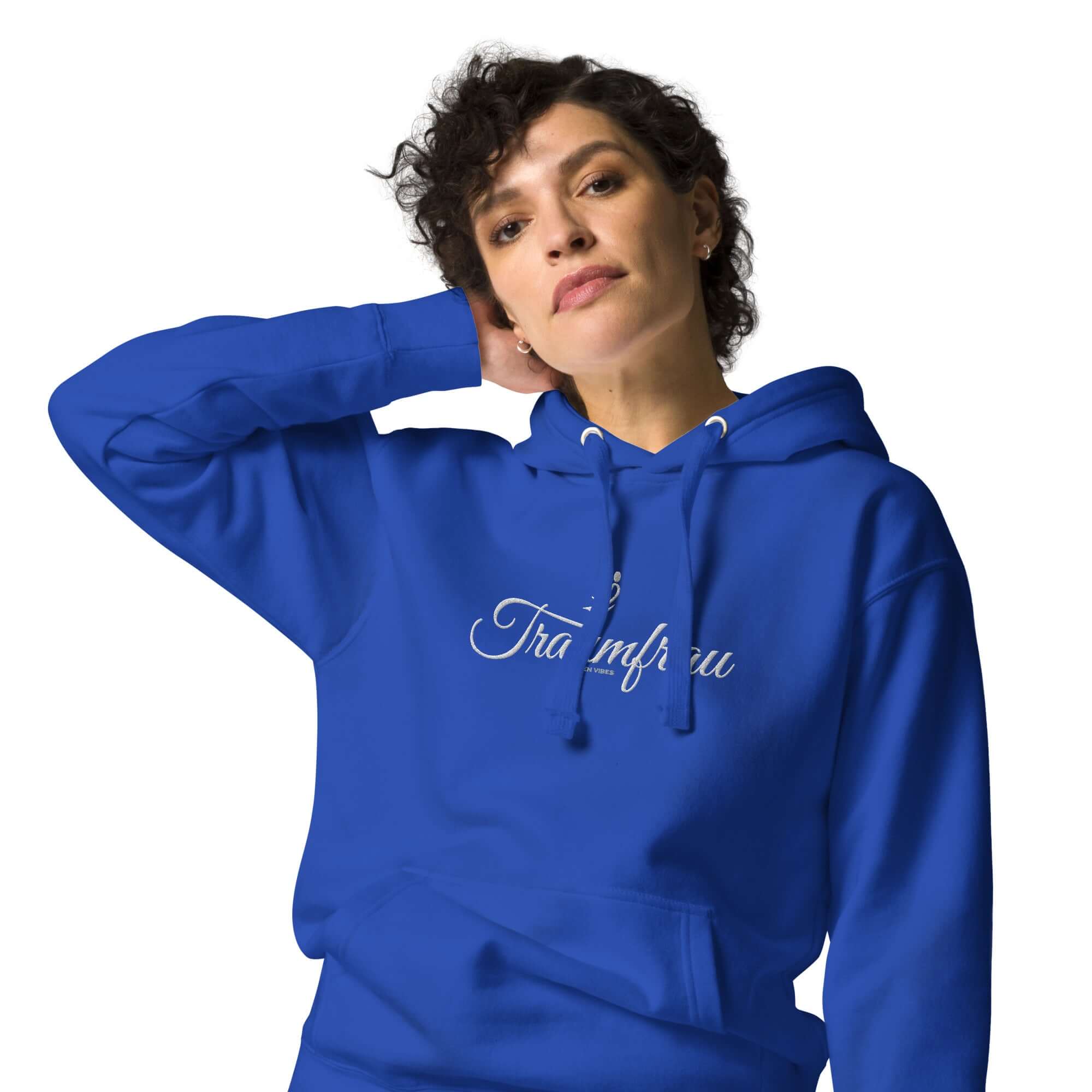 VIBES Kapuzenpullover TRAUMFRAU (Blau) nur €49.00 | Time Of Vibes