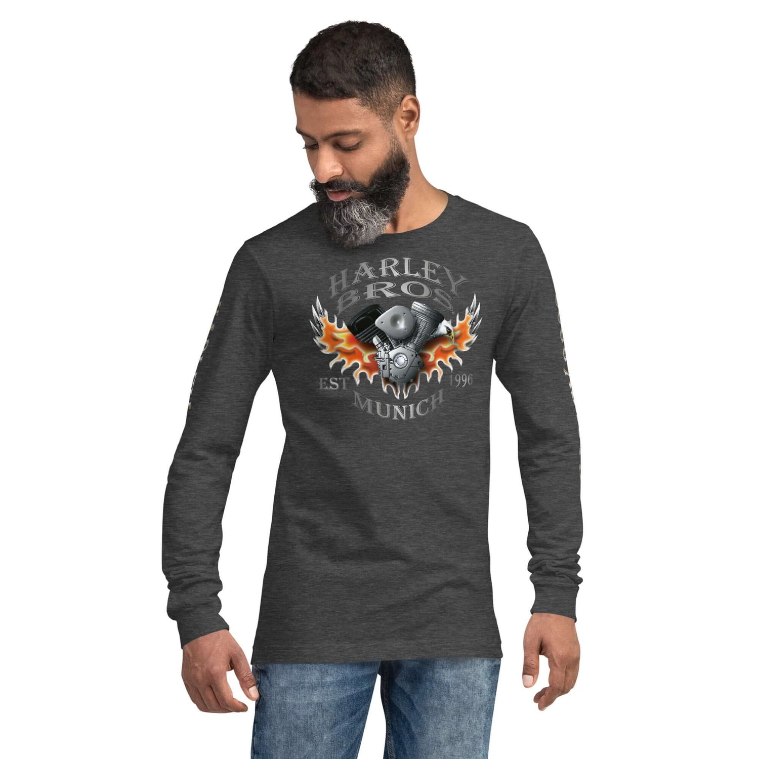 TIME OF VIBES Cotton Long Sleeve Tee HARLEY BROS 23 (var. colors) - €45,00