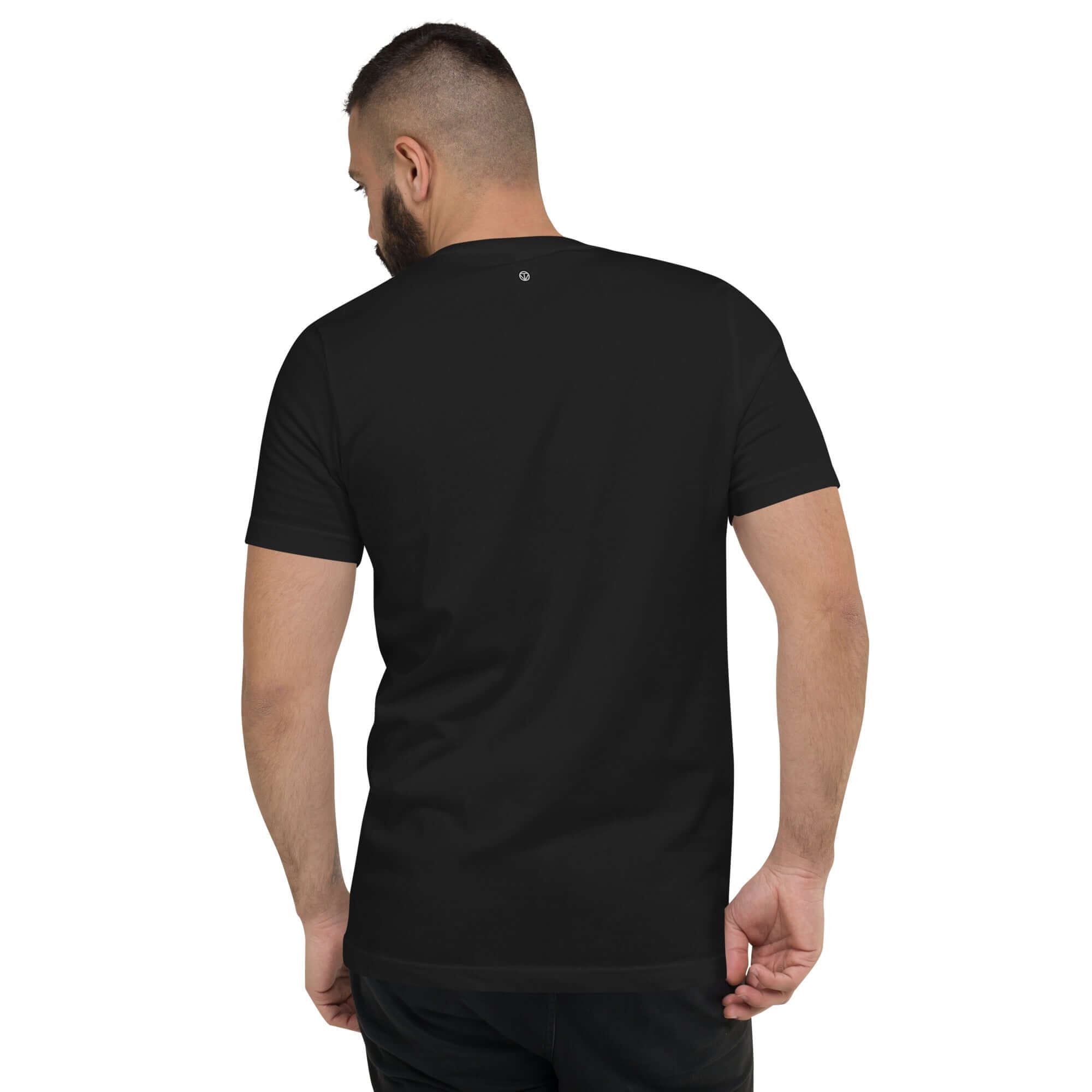 TIME OF VIBES Cotton V-Neck T-Shirt HARLEY BROS 23 (Black) - €35,00